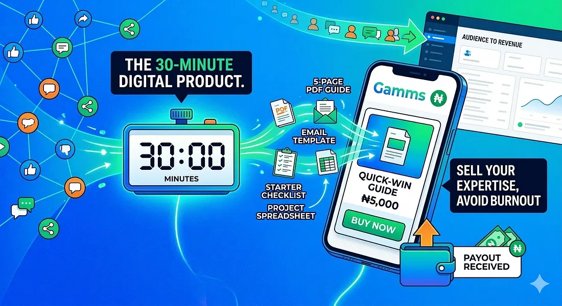 The 30-Minute Digital Product: How to Sell Your Expertise Without the Burnout