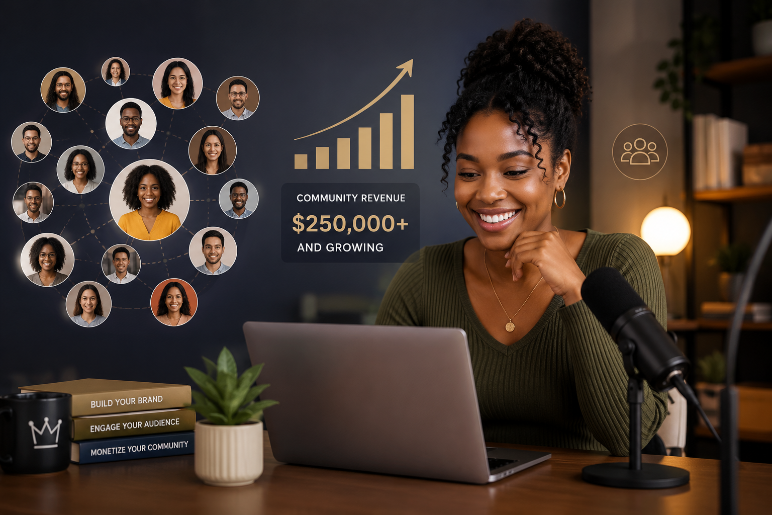 How Creators Build Six-Figure Communities
