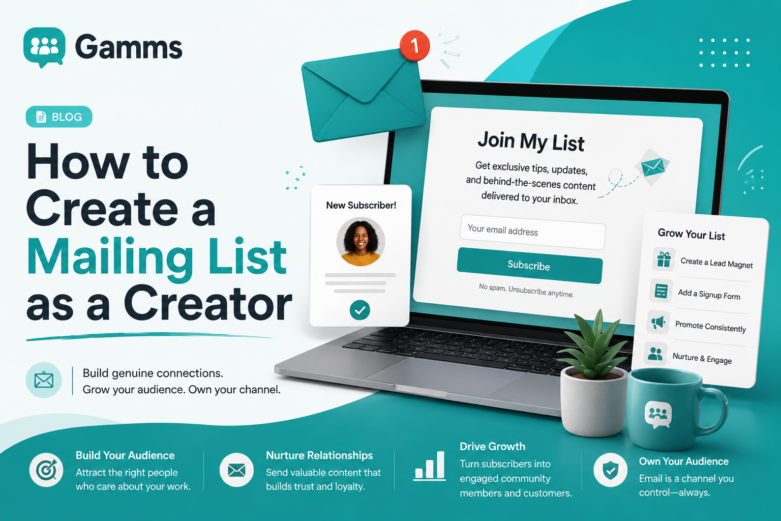 How to Create a Mailing List as a Creator | Step-by-Step Guide