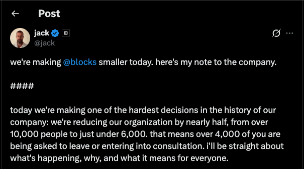 The Block Layoffs and What They Actually Mean
